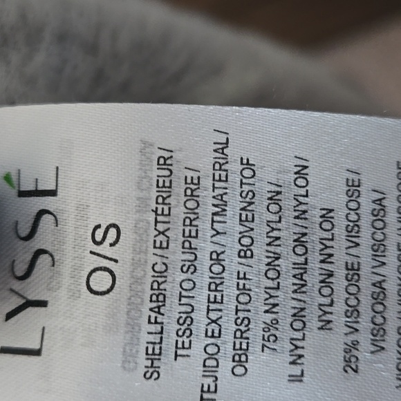 LYSSE Cocoon Shawl Shrug Soft Sweater Gray White OS One Size - Picture 14 of 14